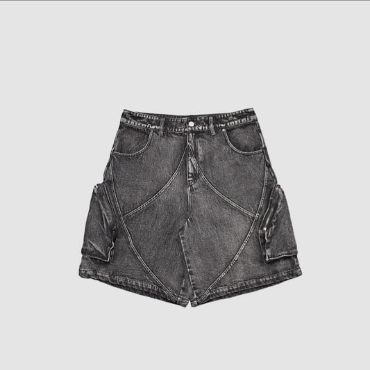 "COAL SHOOTER" DENIM CARGO SHORTS