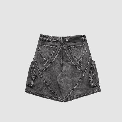 "COAL SHOOTER" DENIM CARGO SHORTS