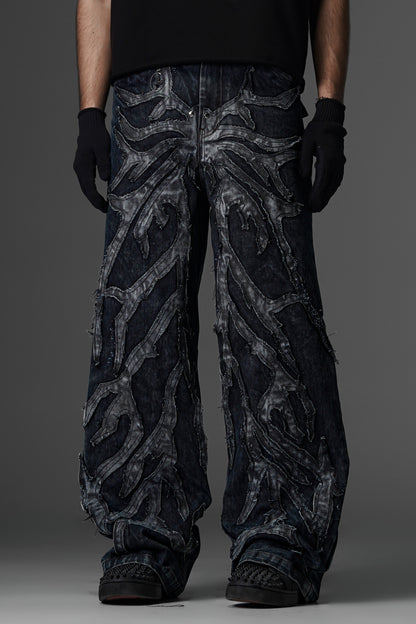 TRIBAL ONIX DENIM /38°